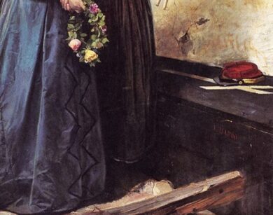 LIARDO La sepoltura di un garibaldino scena del bombardamento di Palermo del 1860 62 dettaglio 1