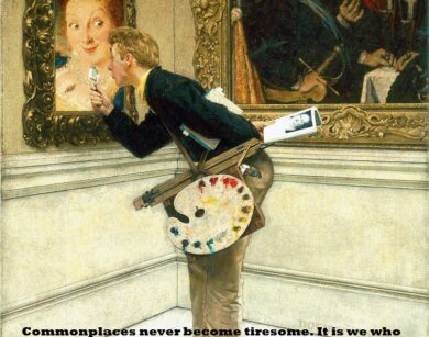 Norman Rockwell The Art Critic 1955 1