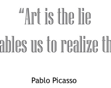 Picasso Art is a lie 1