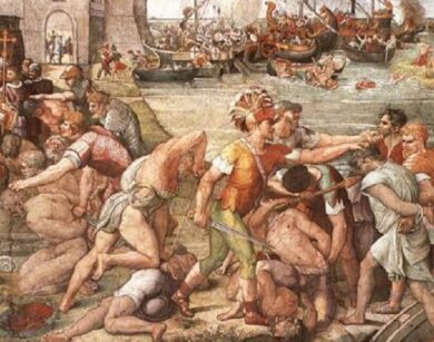 Raffaello La Battaglia di Ostia 1515 1