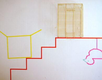 SIlvia Forese Best Regards Nastro Adesivo Colorato 100x87x35 2014 1