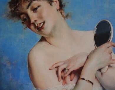 Giovanni Boldini | giovane donna in deshabillé | la toilette