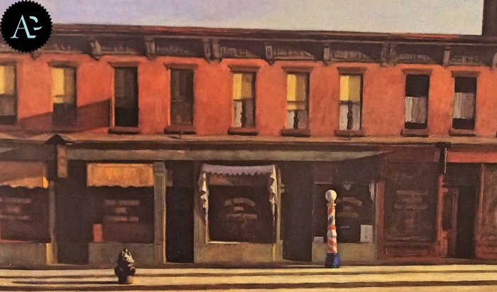 Domenica mattina presto | Edward Hopper