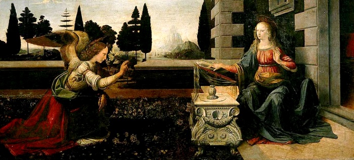 Leonardo Da Vinci | Annunciazione