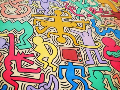 Tuttomondo: The Pisa's mural in Pisa by Keith Haring
