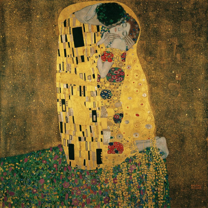 il bacio di Klimt