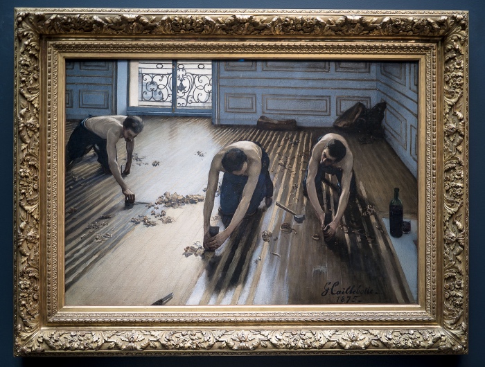 Caillebotte | piallatori di parquet