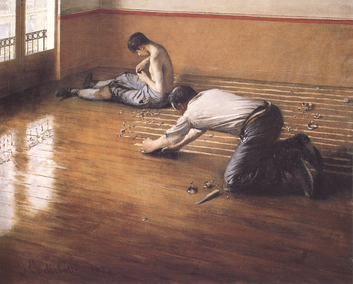 Gustave Caillebotte | piallatori di parquet