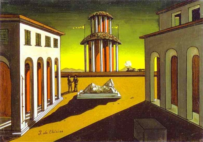 Giorgio de Chirico | piazza Italia