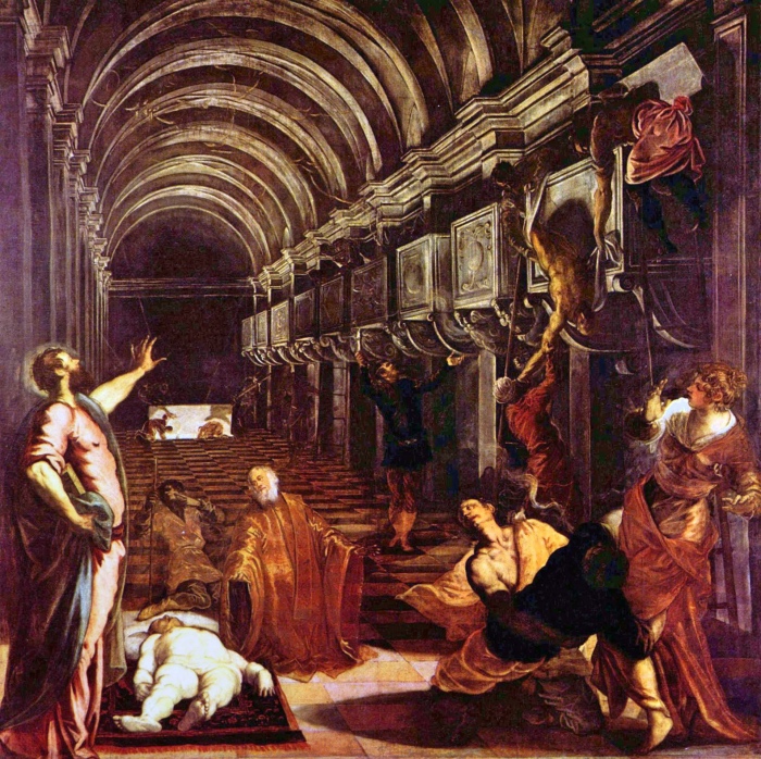 Tintoretto | Ritrovamento corpo di San Marco