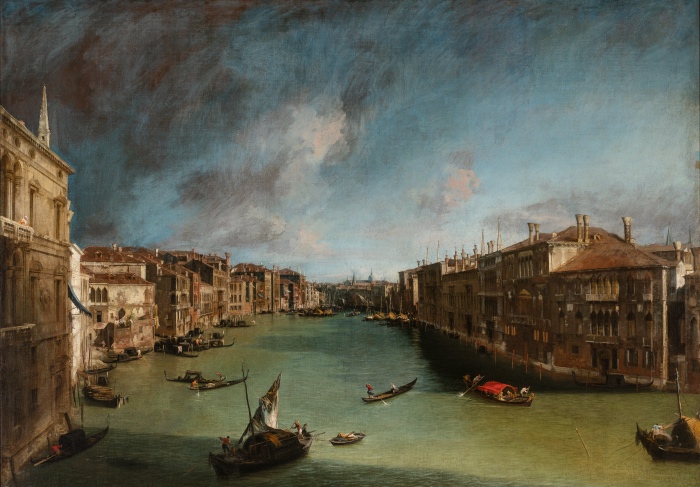 Canaletto | Il Canal Grande da Palazzo Balbi a Rialto