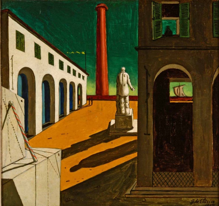 Giorgio de Chirico | Enigma della partenza