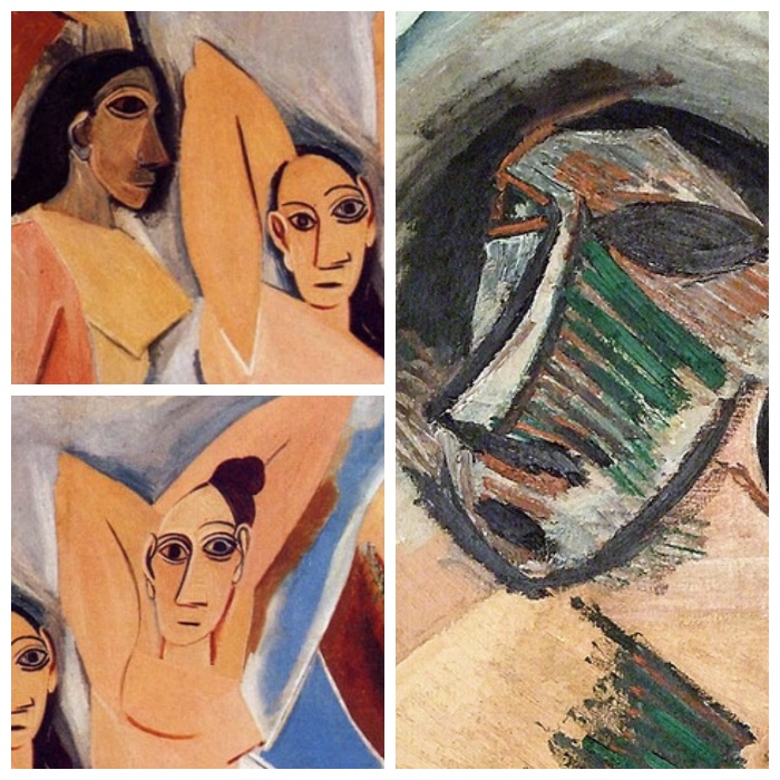 Les demoiselles d’Avignon | details