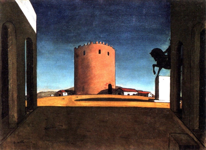 Giorgio De Chirico | la torre rossa