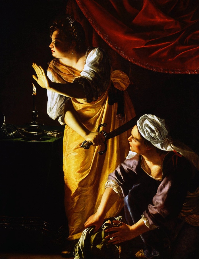 Artemisia Gentileschi | Giuditta e la sua ancella