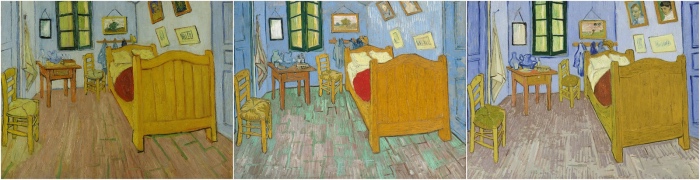 Bedroom in Arles by van Gogh