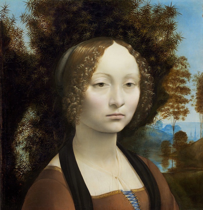 LEONARDO DA VINCI | GINEVRA DE' BENCI 