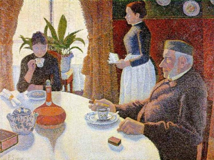 Paul Signac | breakfast | dining room