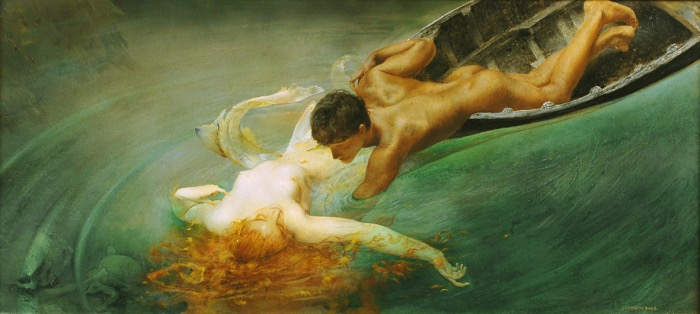 Giulio Aristide Sartorio | The Siren