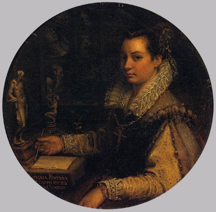 Lavinia Fontana | autoritratto