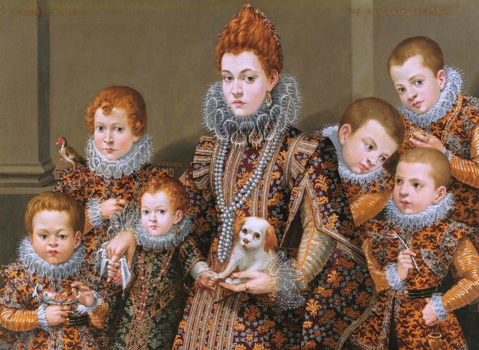 Lavinia Fontana | Ritratto della famiglia Maselli