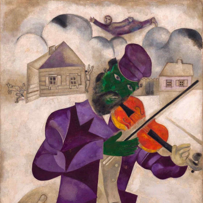 img violinista verde di Chagall