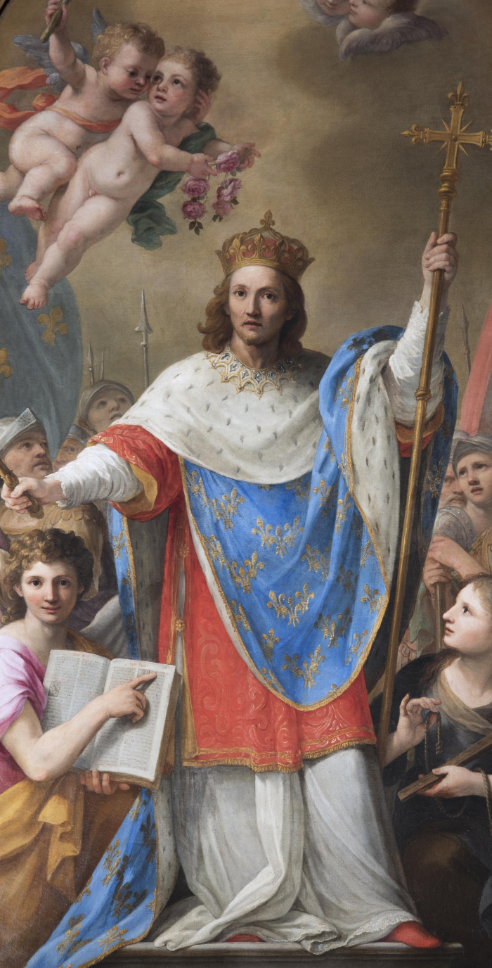 Plautilla Bricci | San Luigi IX di Francia