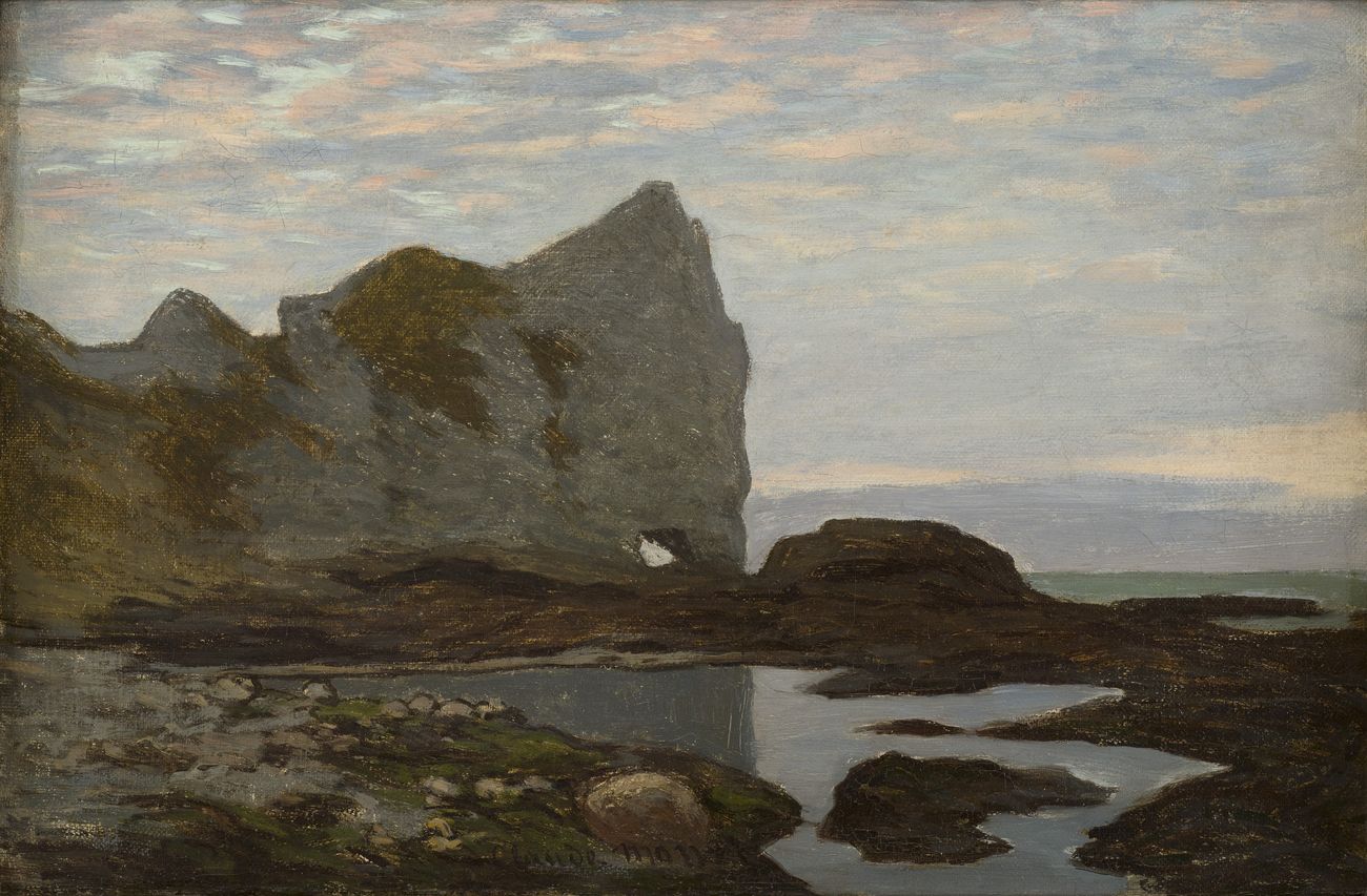 Falesie a Dieppe | Delacroix