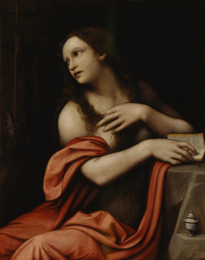 Maddalena seduta in preghiera | Giampietrino