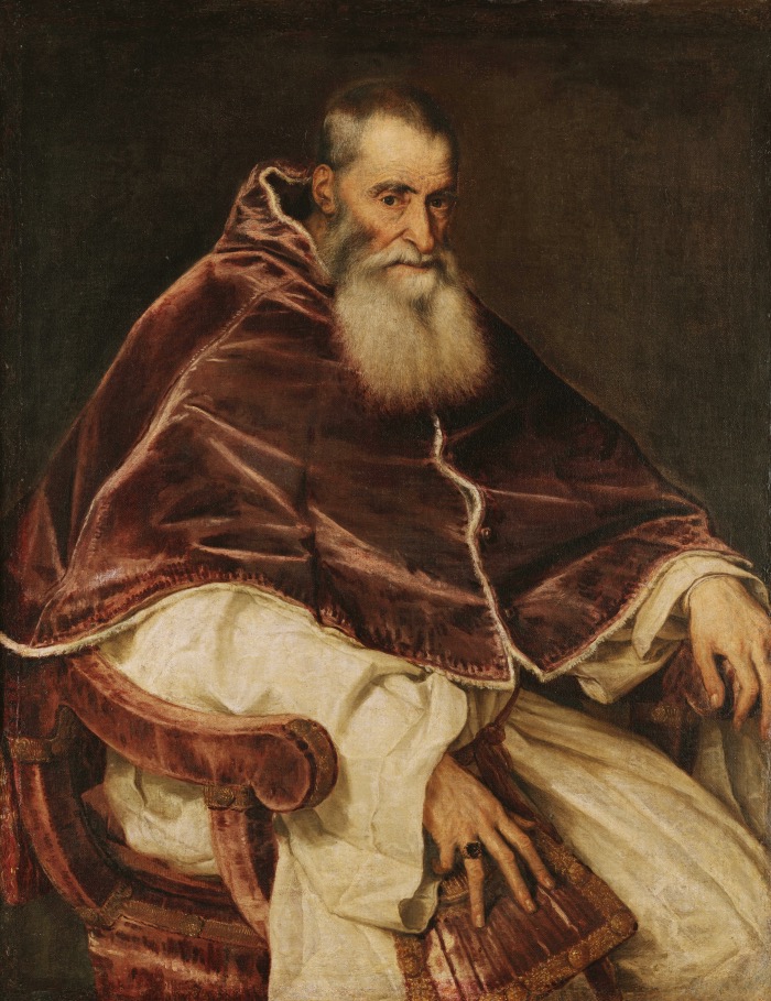 Tiziano Vecellio | Ritratto di Papa Paolo III