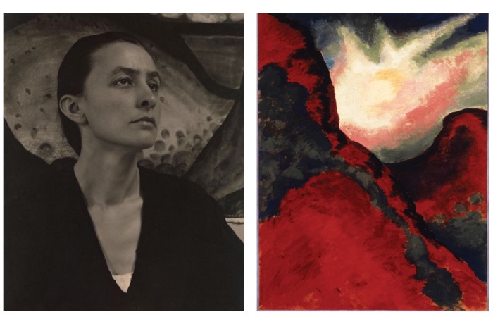 Georgia O'Keeffe | Red Landscape 