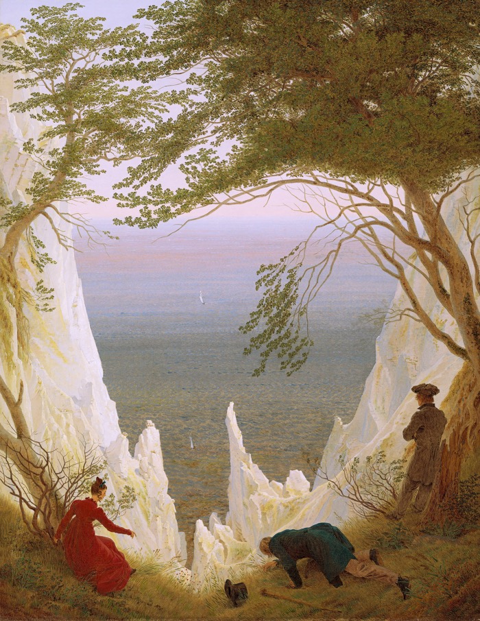 Caspar David Friedrich | Le bianche scogliere di Rügen