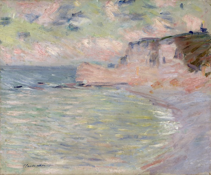 Claude Monet | Falesia e porta d’Amont.