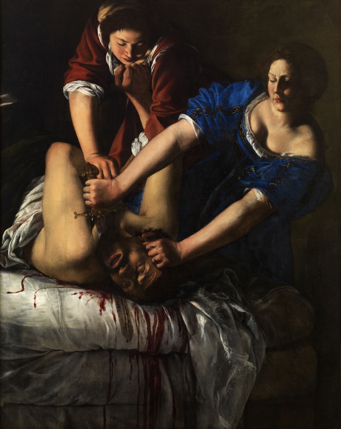 Giuditta decapita Oloferne | opere Artemisia Gentileschi