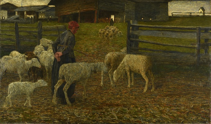 Giovanni Segantini | Ritorno all'ovile