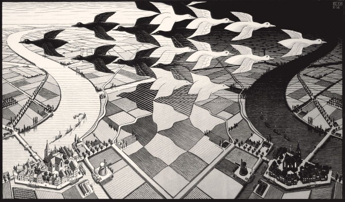 Escher | Giorno e notte