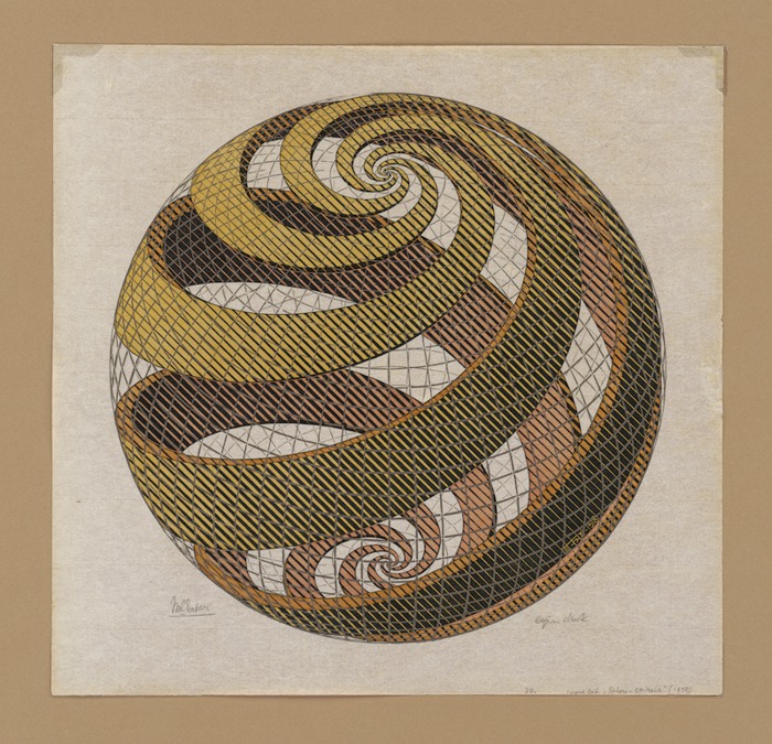 Escher | Sphere Spirals