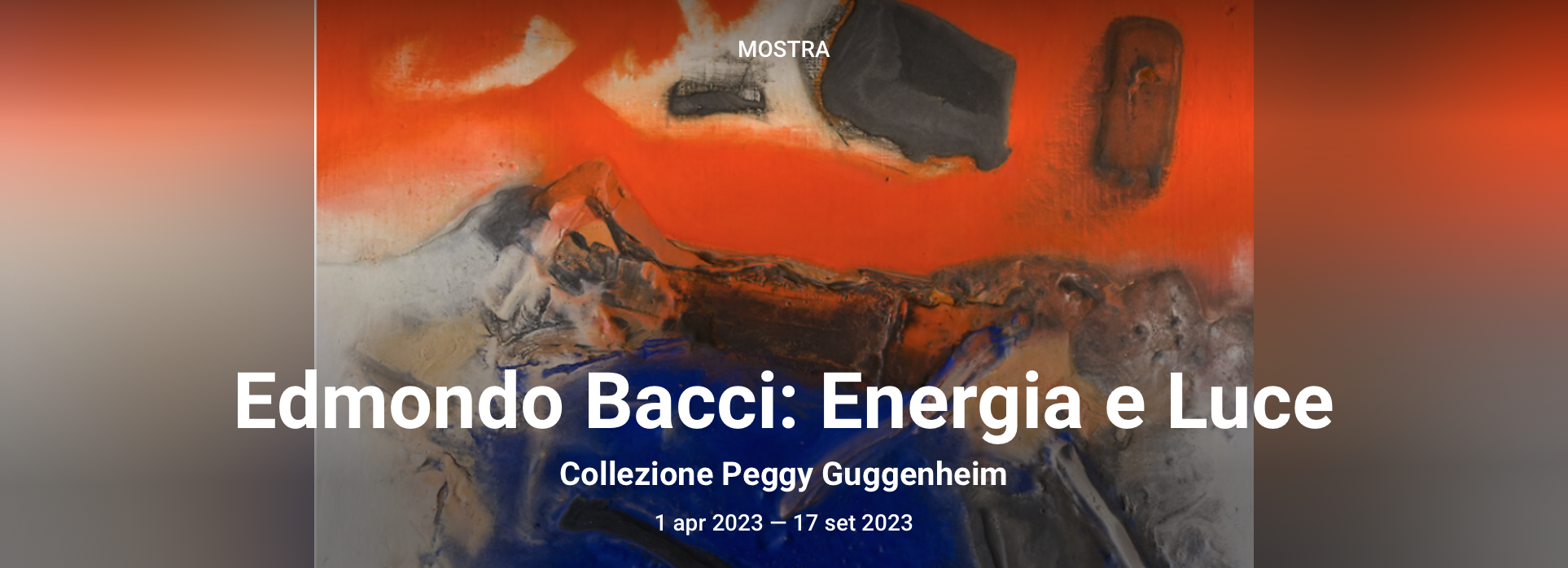 Collezione Guggenheim | mostre Venezia