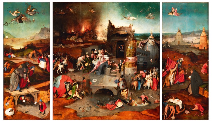 Jheronymus Bosch | Trittico delle Tentazioni di sant’Antonio
