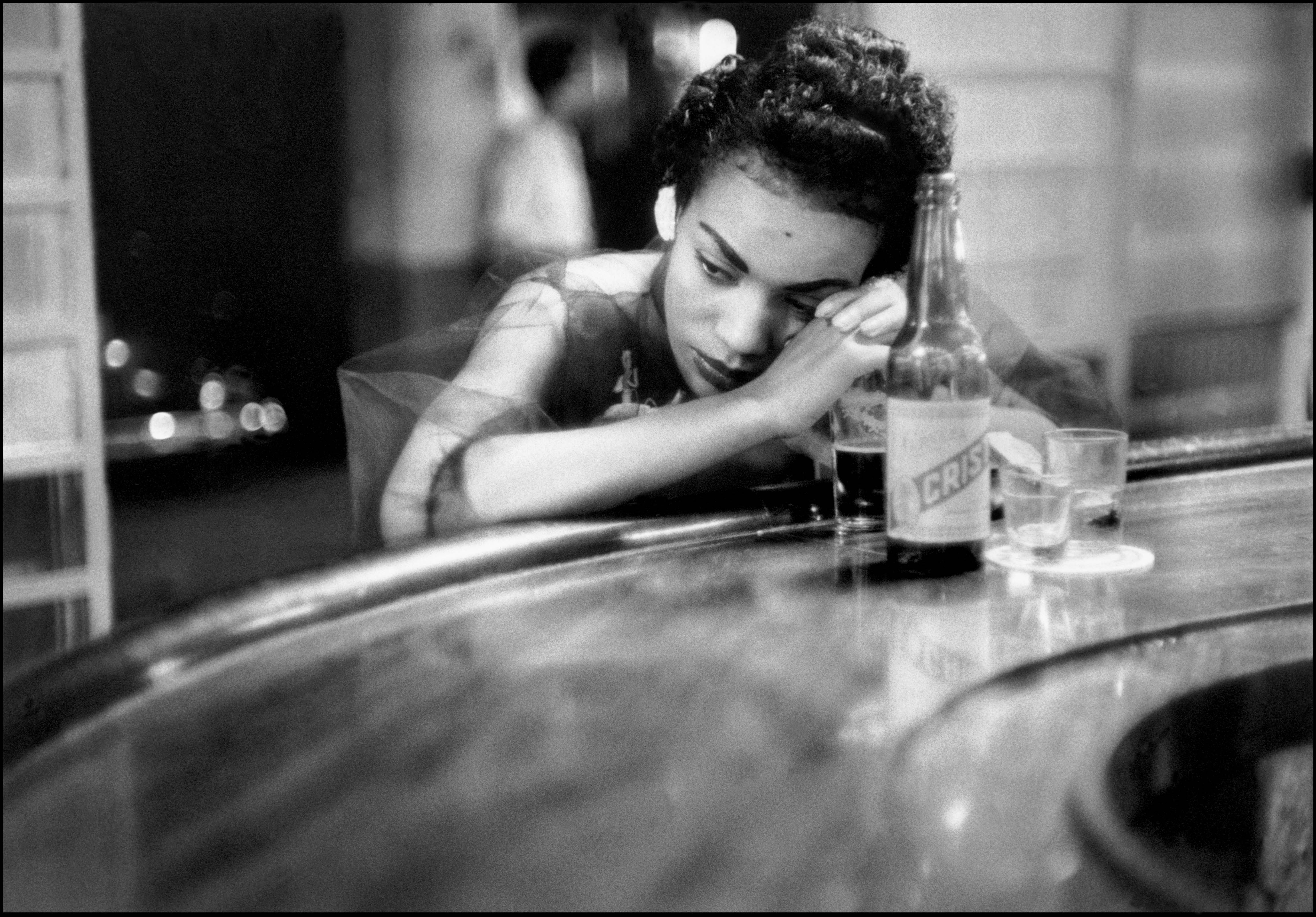 Bar girl in a brothel in the red light district, Havana, Cuba, 1954 © Eve Arnold / Magnum Photos