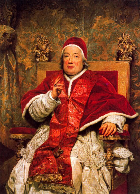 Anton Raphael Mengs | Papa Clemente XIII