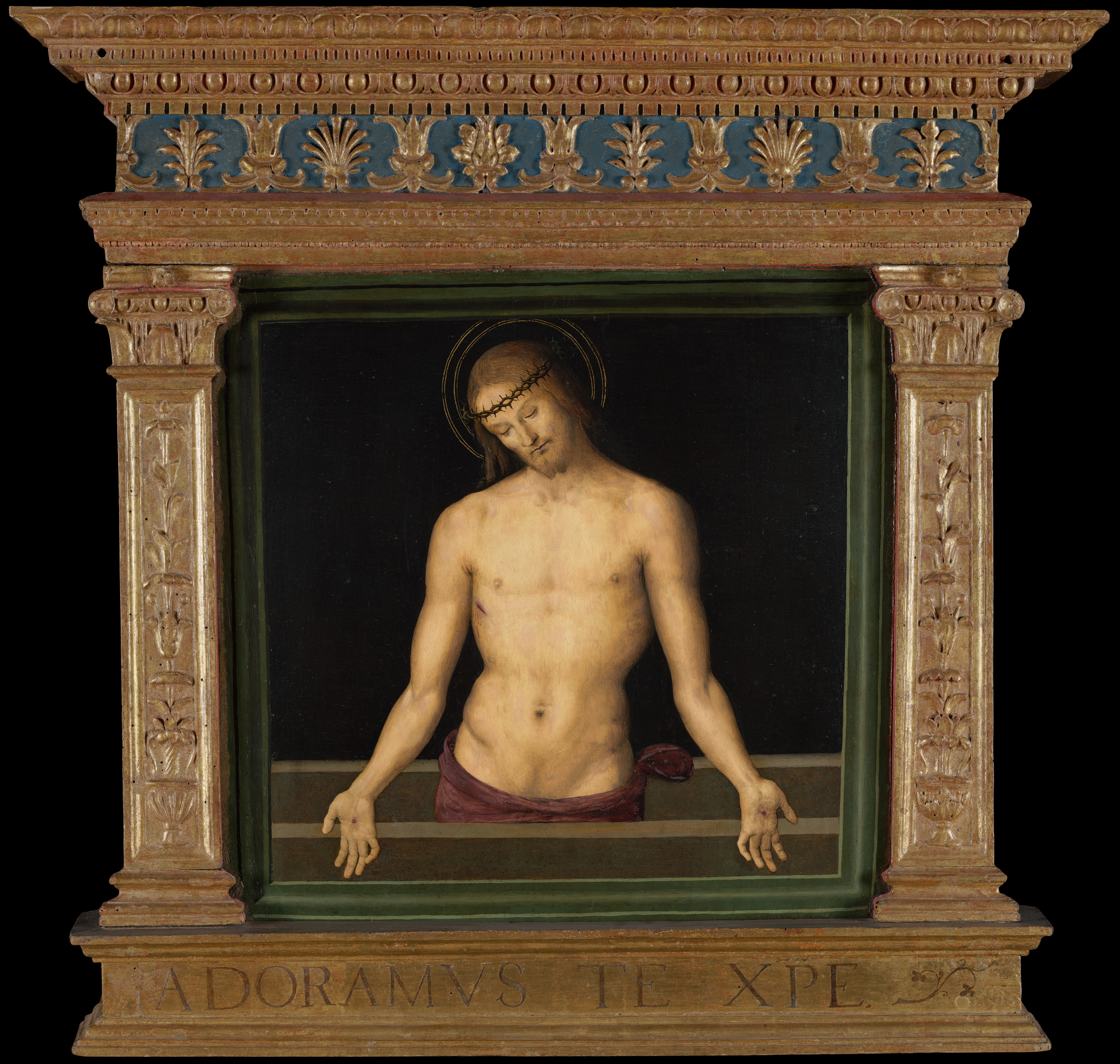img Pietro Vannucci detto il Perugino Cristo in Pietà_1495ca_Galleria Nazionale dell'Umbria_Perugia