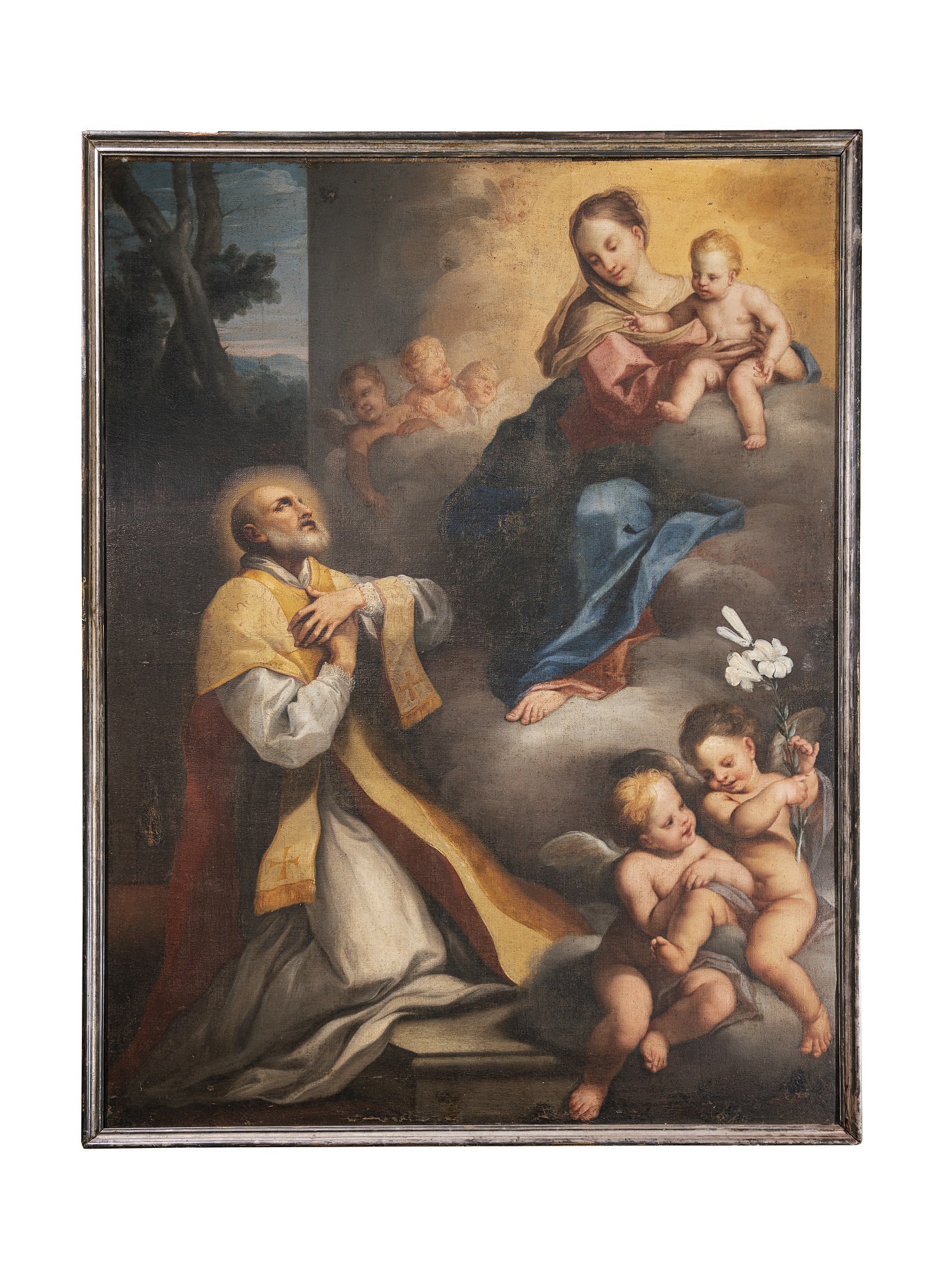 Ignazio Stern | Apparizione della Vergine con Bambino