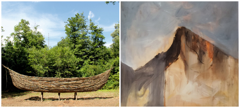 Giorgio Vazza land-art e pittura