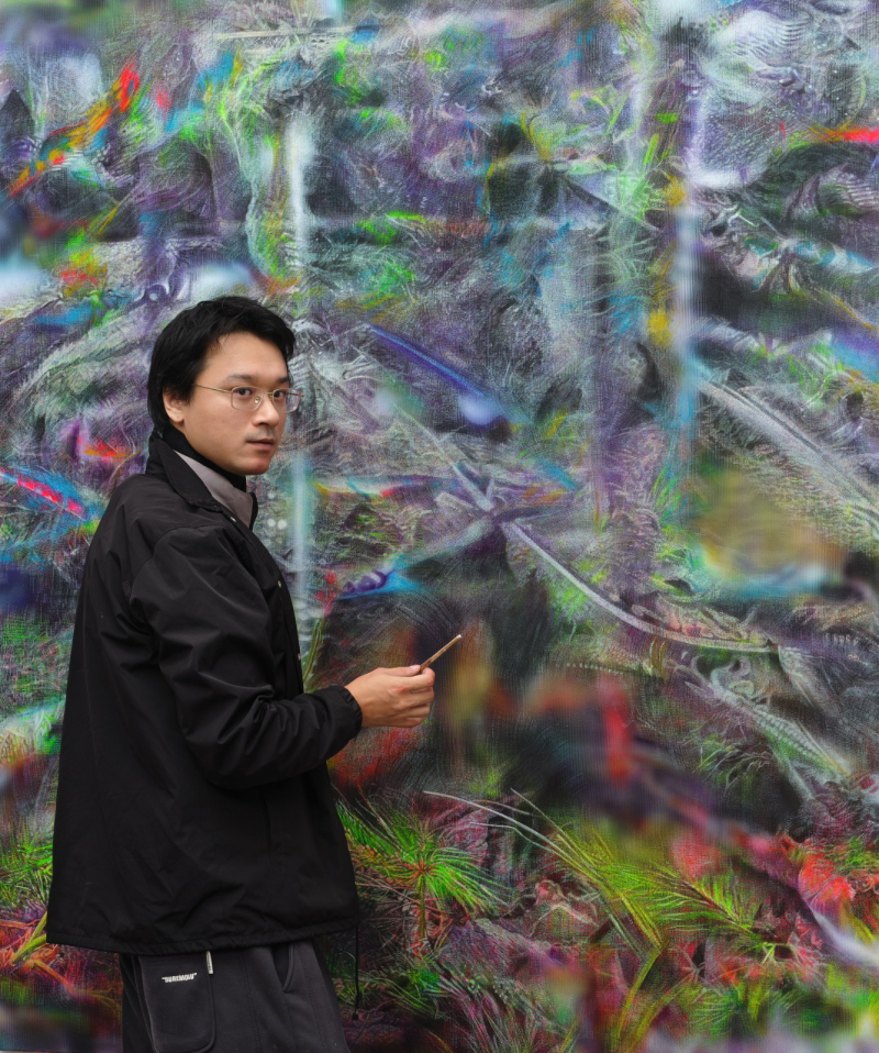 Ritratto di Bai Yiyi artista