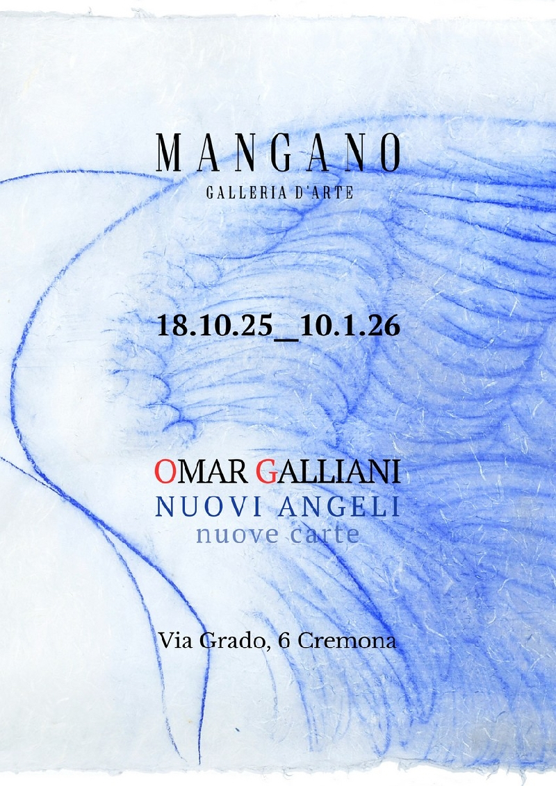 Omar Galliani nuovi angeli mostra