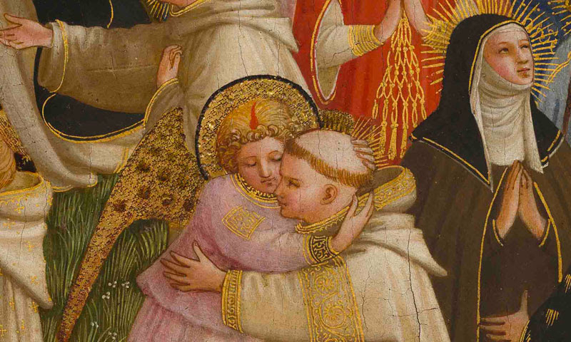 Beato Angelico Giudizio universale dettaglio