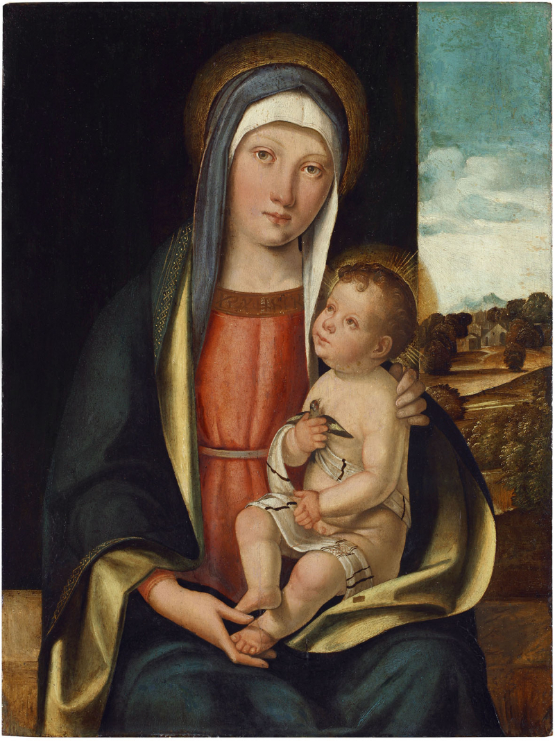Boccaccio Boccaccino, Madonna col Bambino