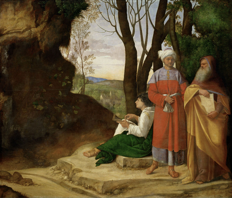 Giorgione I tre filosofi