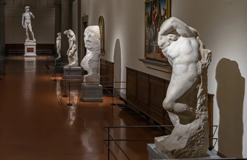 Prigioni Michelangelo Galleria Accademia Firenze